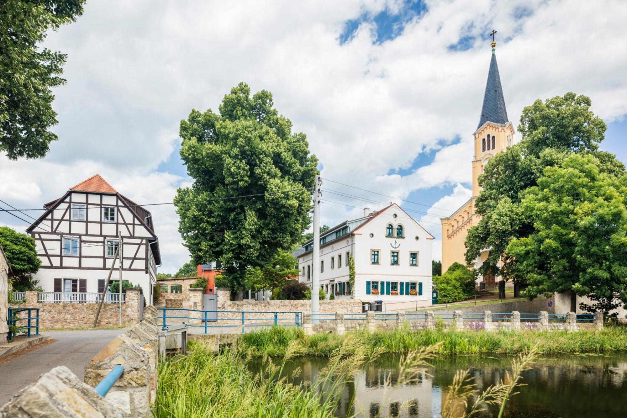 Apartmán Landgut Mosch Radeburg Exteriér fotografie